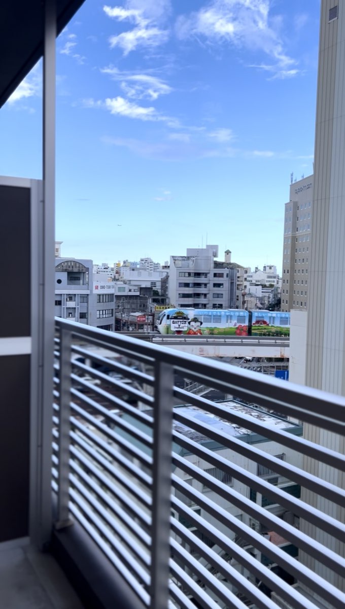 バルコニーからの眺望